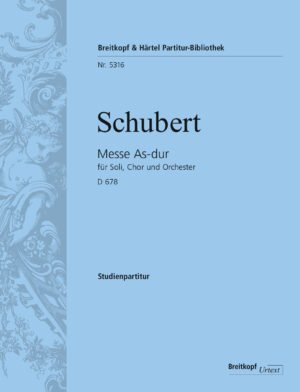 Schubert: Messe Es-dur D950
