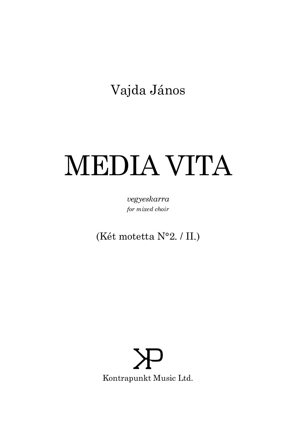 Vajda János: Media vita